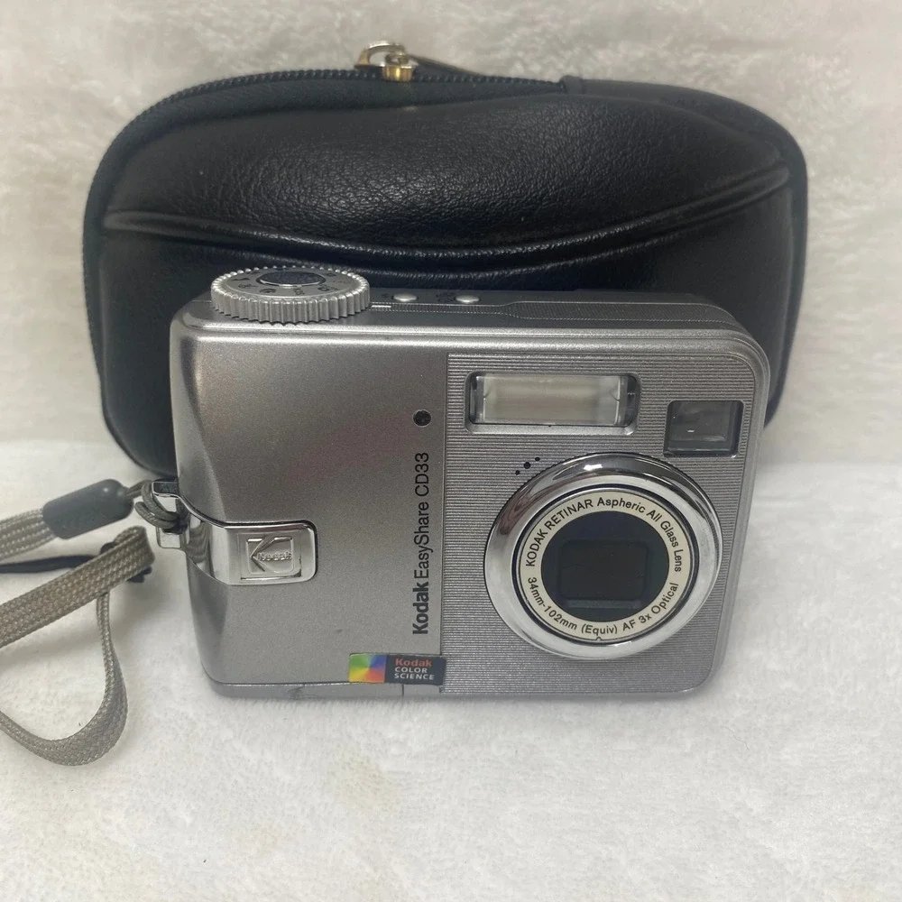 KODAK EASYSHARE DIGITAL CAMERA CD33 SILVER ZOOM NON-WORKING